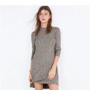 Madewell CityBlock Grey Long Sleeve Mock Neck Dess